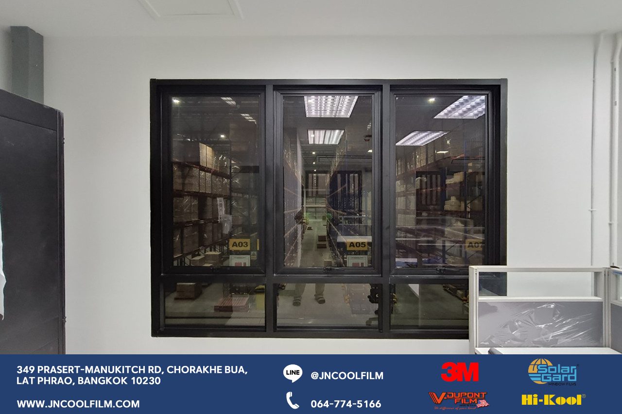 Glass-Heavy Office Beats the Heat with V-Dupont VCC3510 + Frosted Privacy Film - photo 6