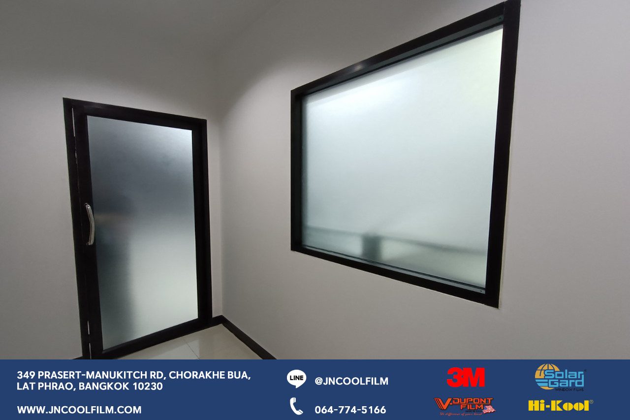 Glass-Heavy Office Beats the Heat with V-Dupont VCC3510 + Frosted Privacy Film - photo 8