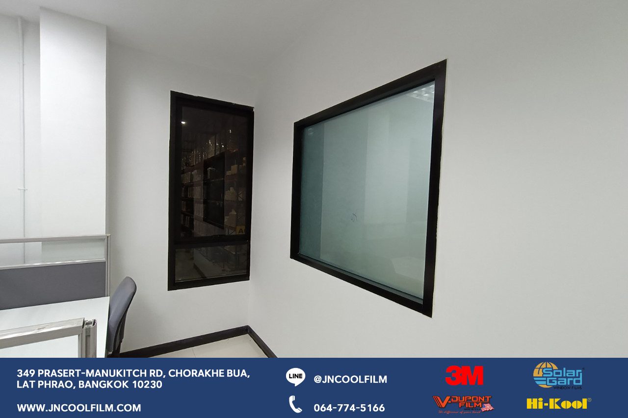 Glass-Heavy Office Beats the Heat with V-Dupont VCC3510 + Frosted Privacy Film - photo 10