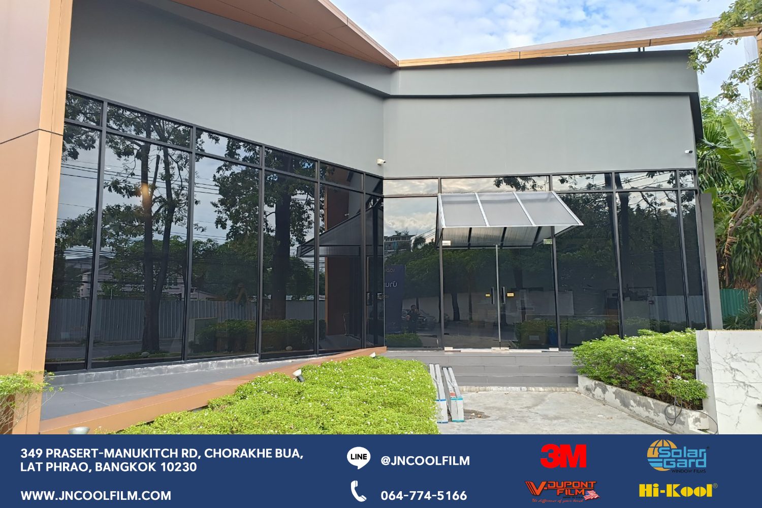 Project: Installation of Window Film in an Office Building to Combat Excessive Heat Using V-Dupont VCC2510 - photo 1