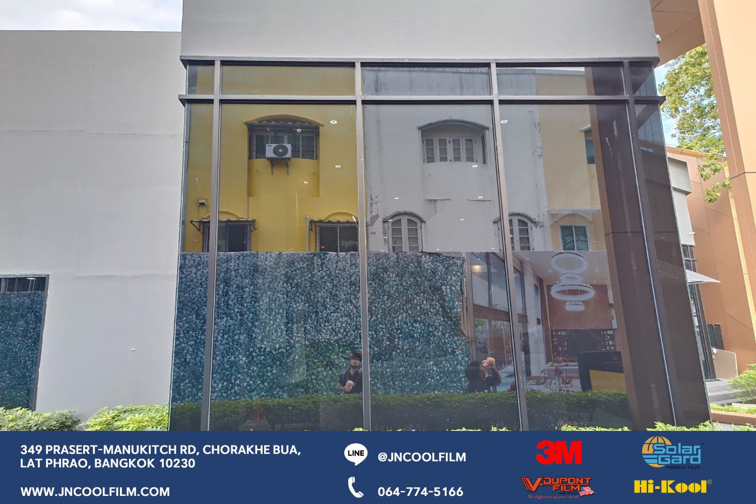 Project: Installation of Window Film in an Office Building to Combat Excessive Heat Using V-Dupont VCC2510 - photo 2