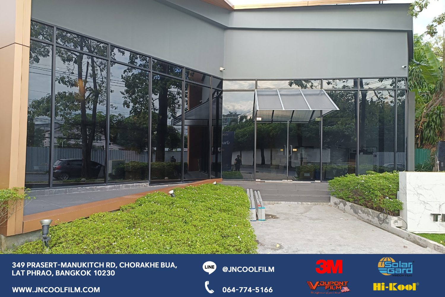 Project: Installation of Window Film in an Office Building to Combat Excessive Heat Using V-Dupont VCC2510 - photo 3