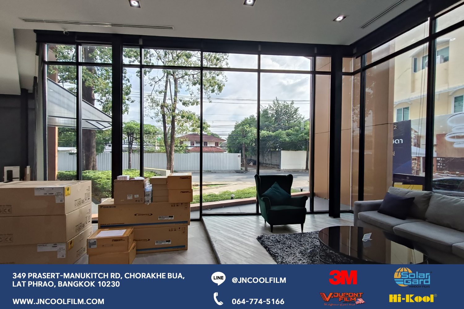 Project: Installation of Window Film in an Office Building to Combat Excessive Heat Using V-Dupont VCC2510 - photo 6