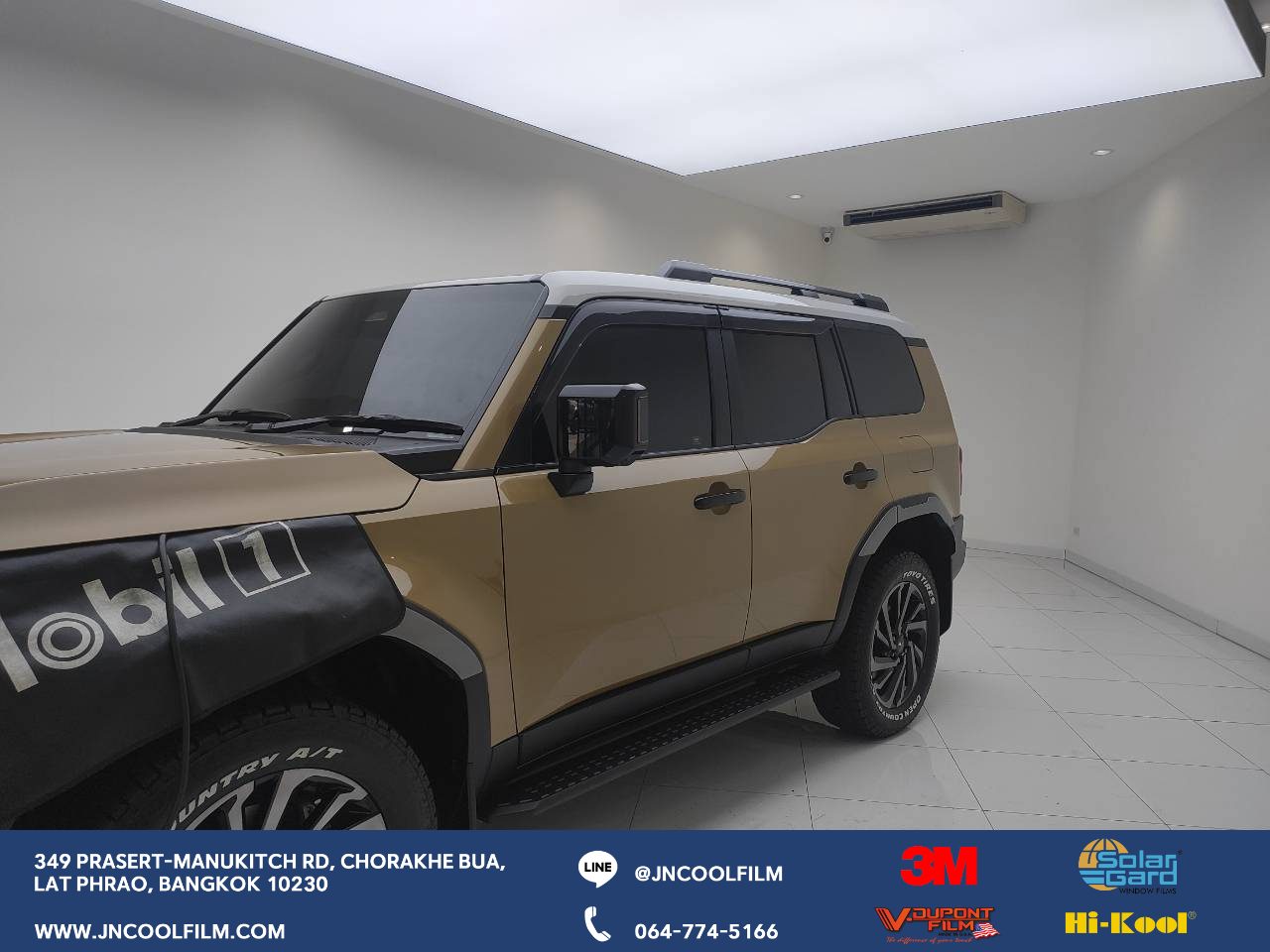 Enhance comfort and privacy in your Toyota Land Cruiser with 3M Ceramic Absolute window film - photo 2