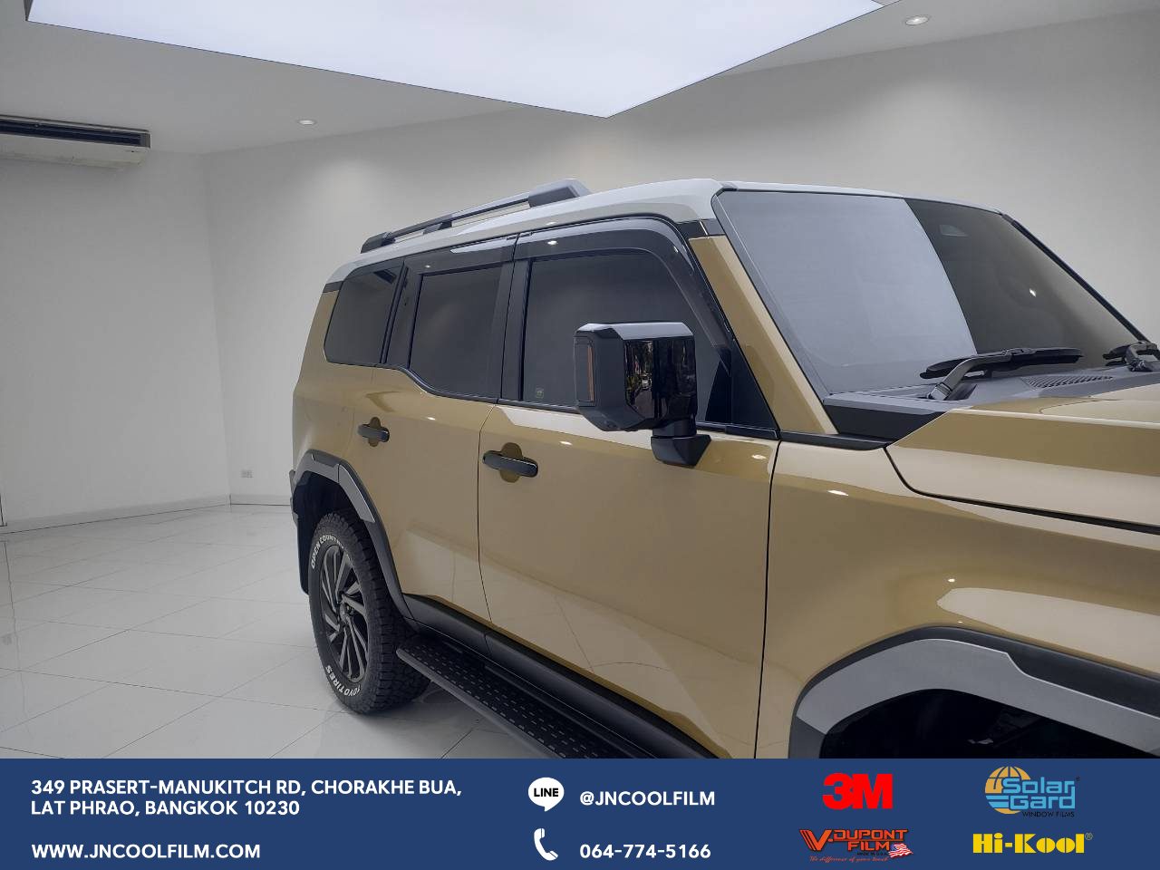 Enhance comfort and privacy in your Toyota Land Cruiser with 3M Ceramic Absolute window film - photo 3