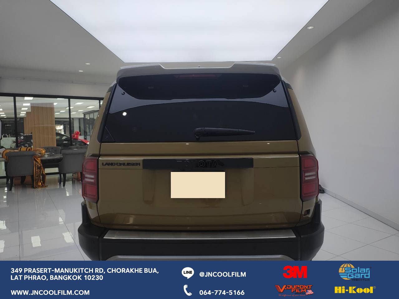 Enhance comfort and privacy in your Toyota Land Cruiser with 3M Ceramic Absolute window film - photo 4