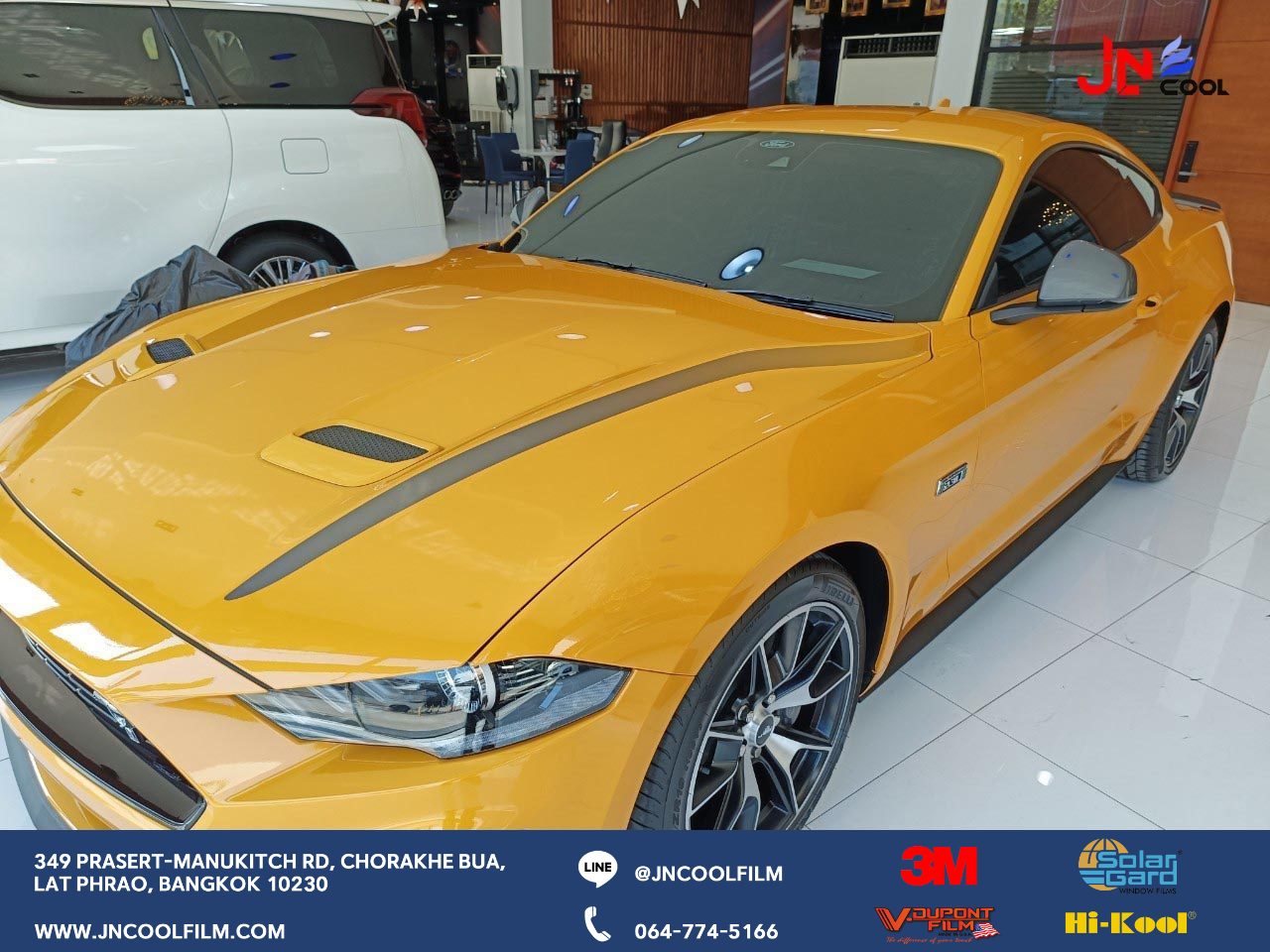 Enhance the Ford Mustang’s sporty look and keep it cool with our popular ceramic film