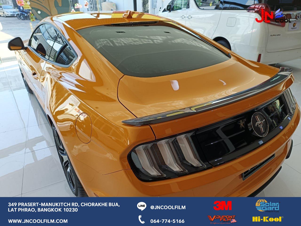 Enhance the Ford Mustang’s sporty look and keep it cool with our popular ceramic film - photo 1