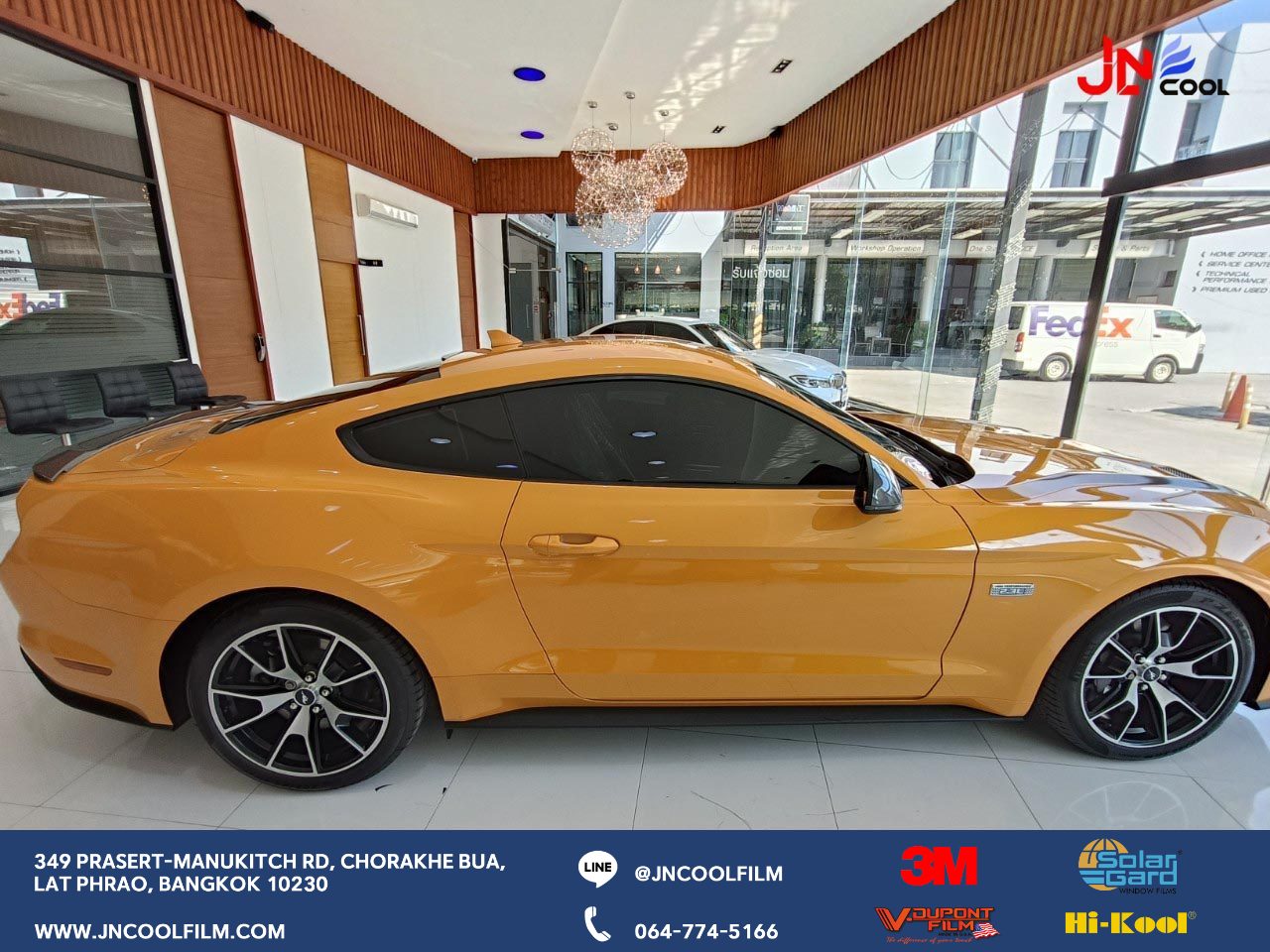 Enhance the Ford Mustang’s sporty look and keep it cool with our popular ceramic film - photo 2