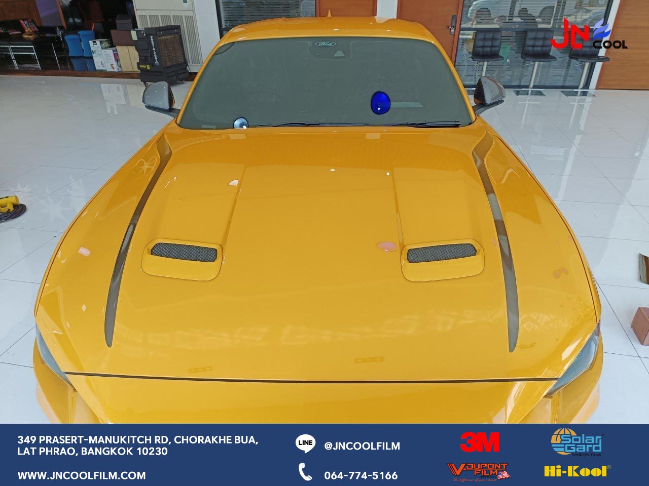 Enhance the Ford Mustang’s sporty look and keep it cool with our popular ceramic film - photo 4