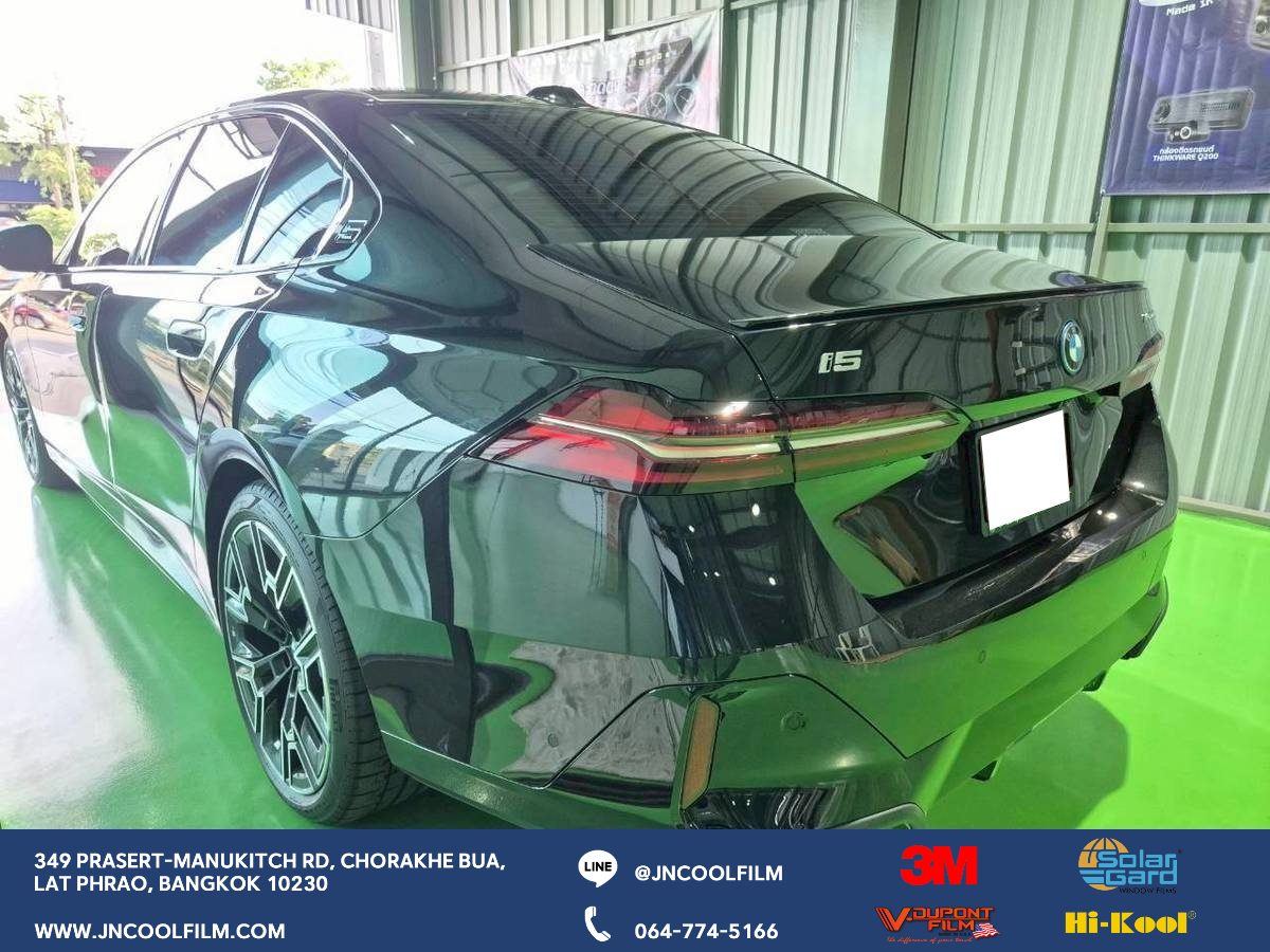 Install Window Tint on the BMW i5 Luxury Electric Sedan to Block Heat and Enhance Privacy - photo 3