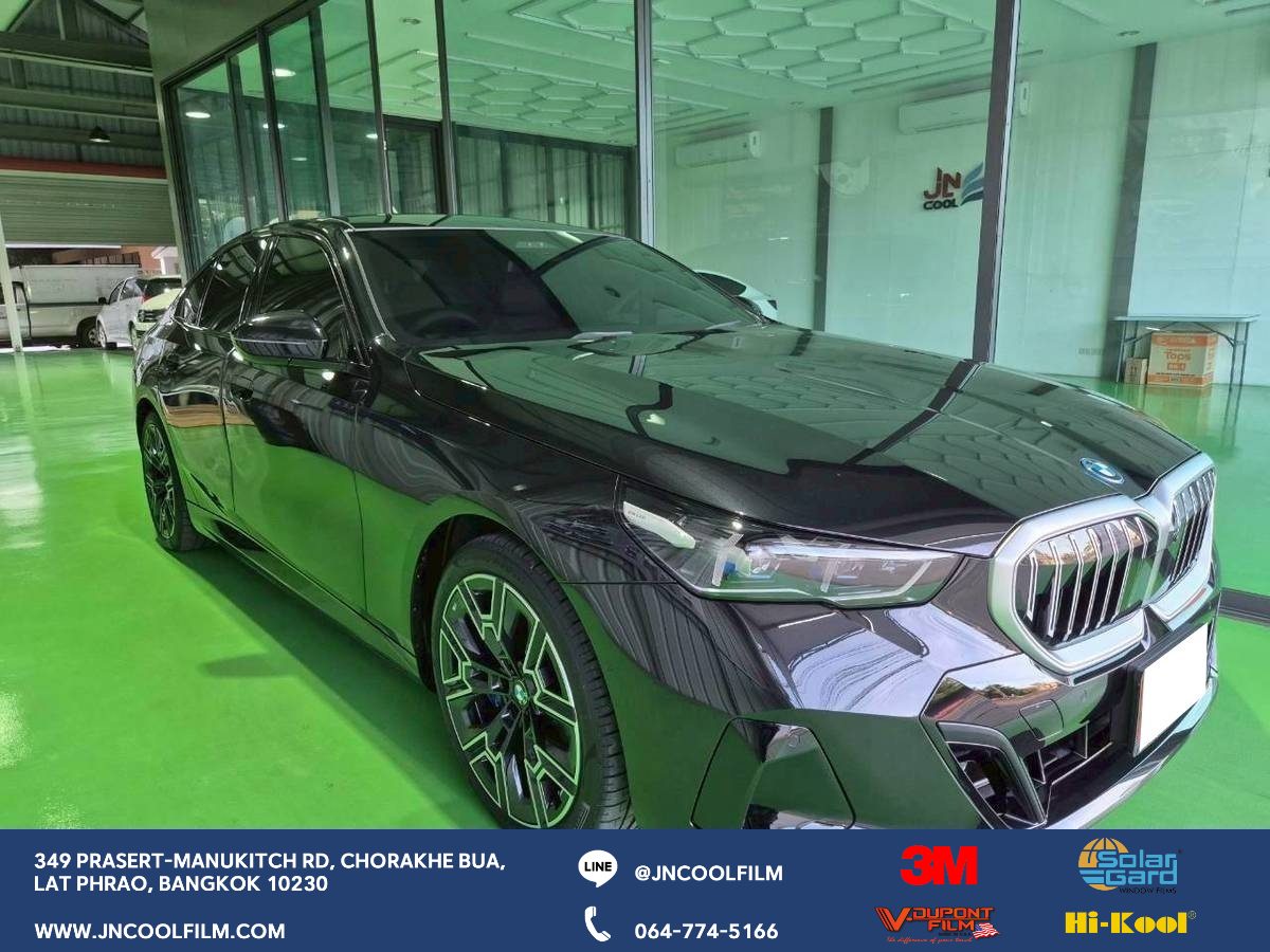 Install Window Tint on the BMW i5 Luxury Electric Sedan to Block Heat and Enhance Privacy - photo 2