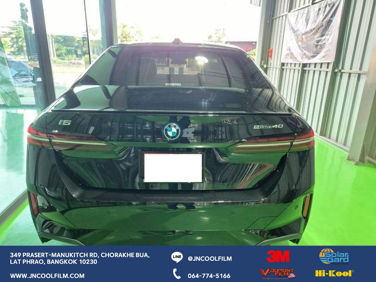 Install Window Tint on the BMW i5 Luxury Electric Sedan to Block Heat and Enhance Privacy - photo 4
